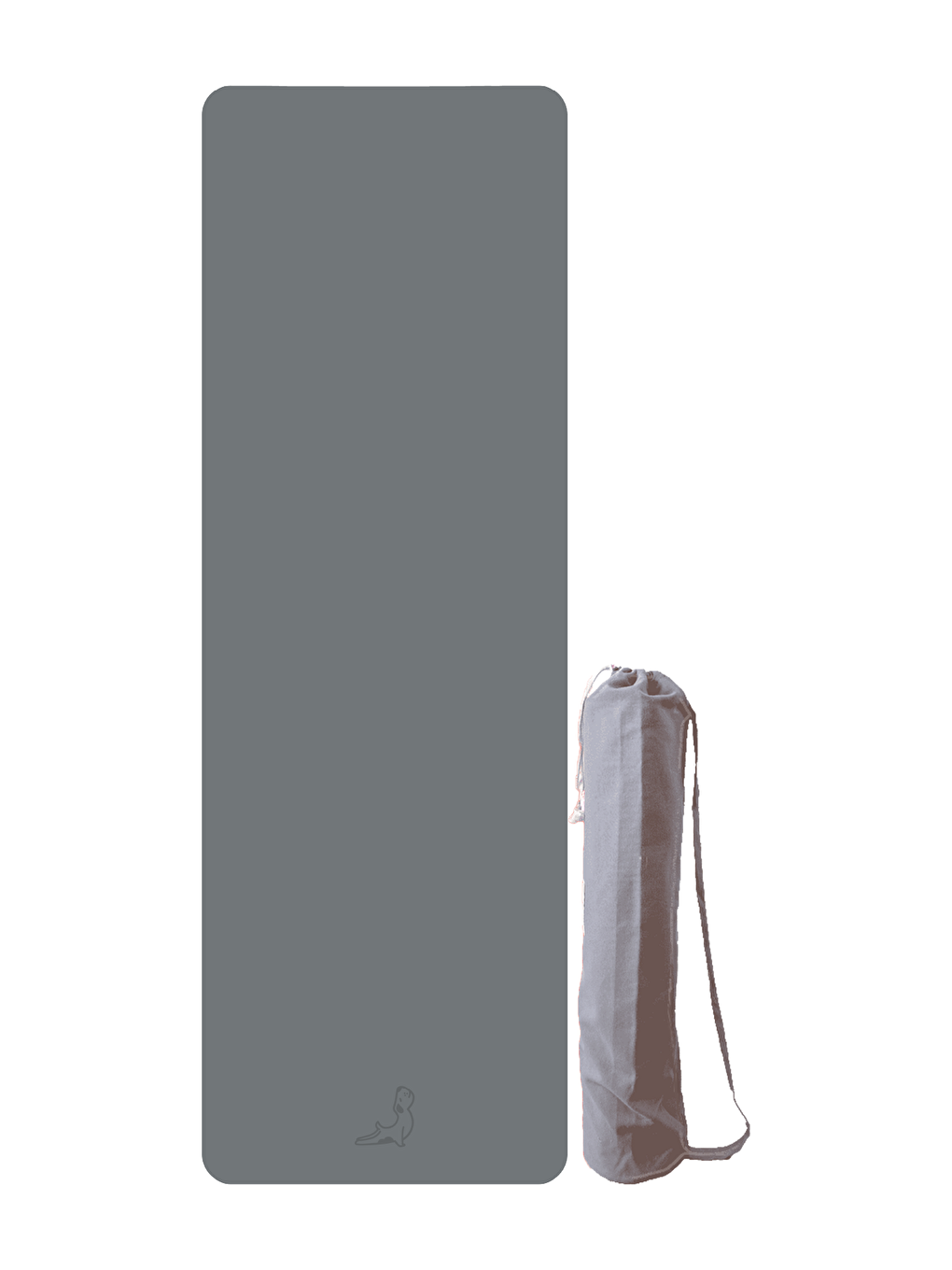 Lean Serisi Gri 4.1 mm Doğal Kauçuk Kaydırmaz Yoga Matı-1