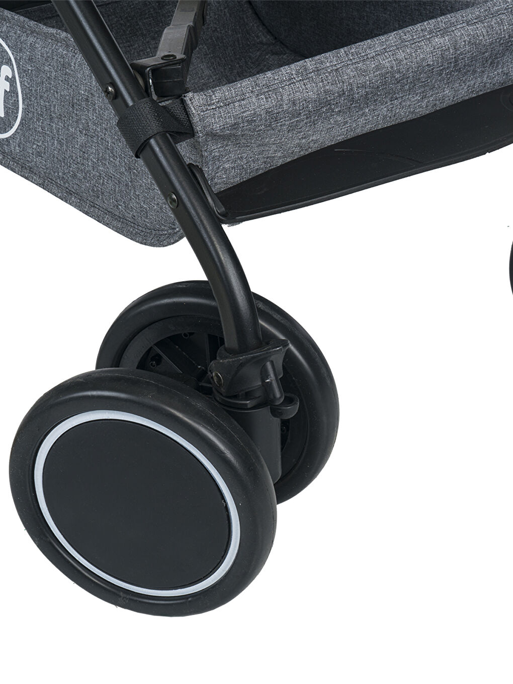 Joy Plus Baston Bebek Arabası Antrasit-6