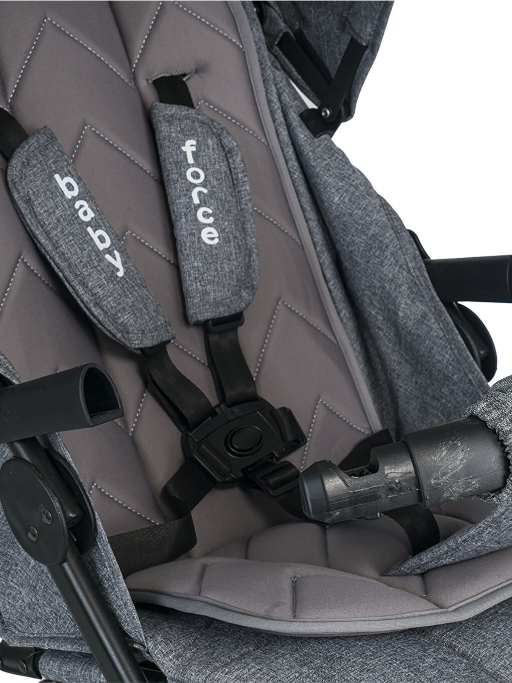 Joy Plus Baston Bebek Arabası Antrasit-7