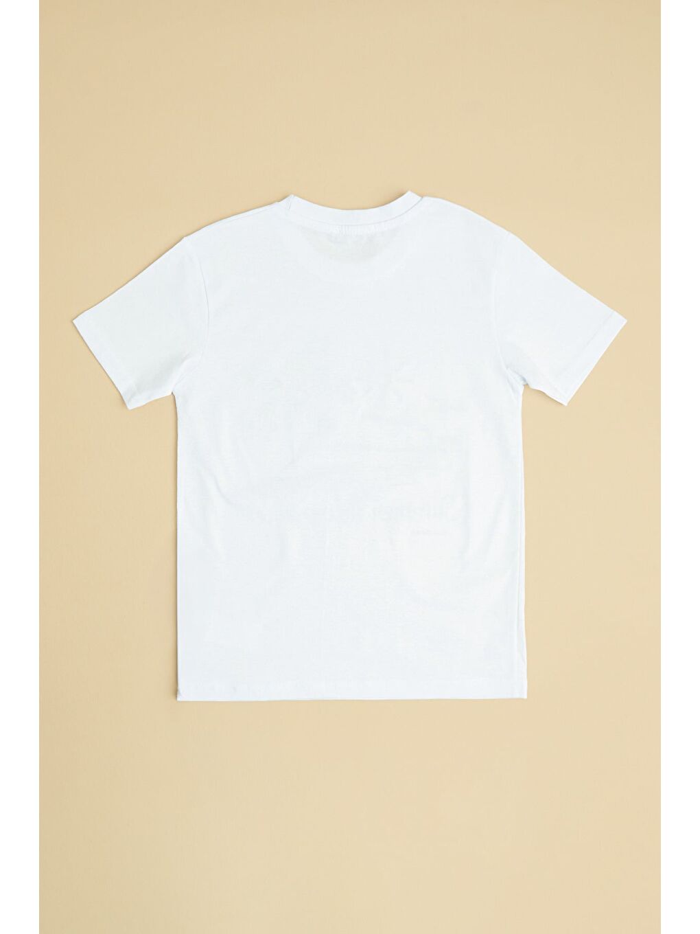 Beyaz Summer Adventure Baskılı Erkek Çocuk Tişört-1