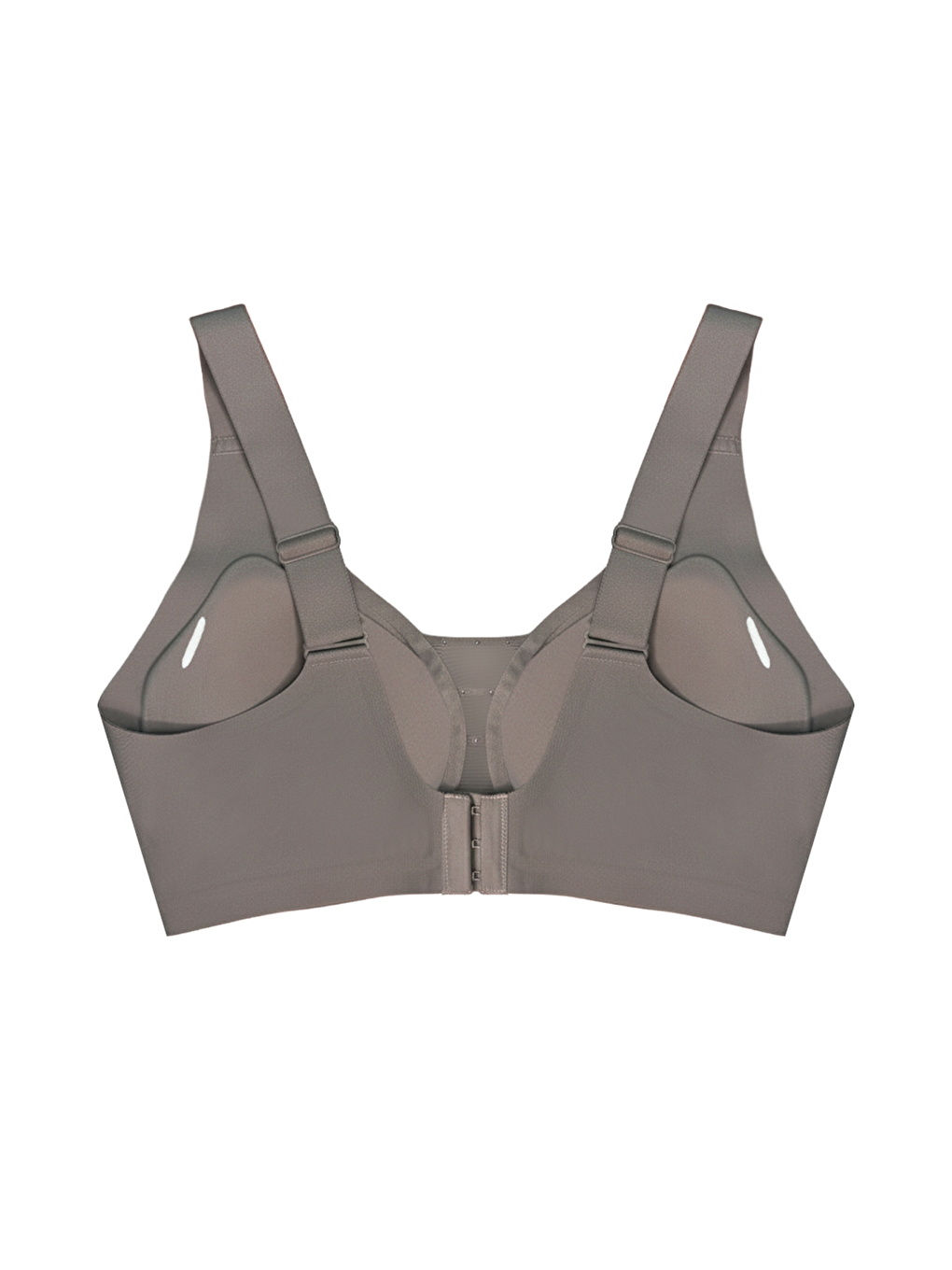 Seamless Bra - Balance | Kahverengi Lazer Kesim Taşlı Dikişsiz Toparlayıcı Büyük Beden Kadın Sütyen-1