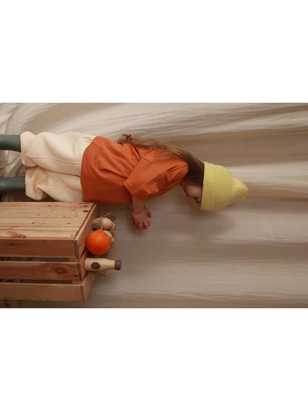 Kahverengi Ahtapot Nakışlı Oversize T-Shirt-1