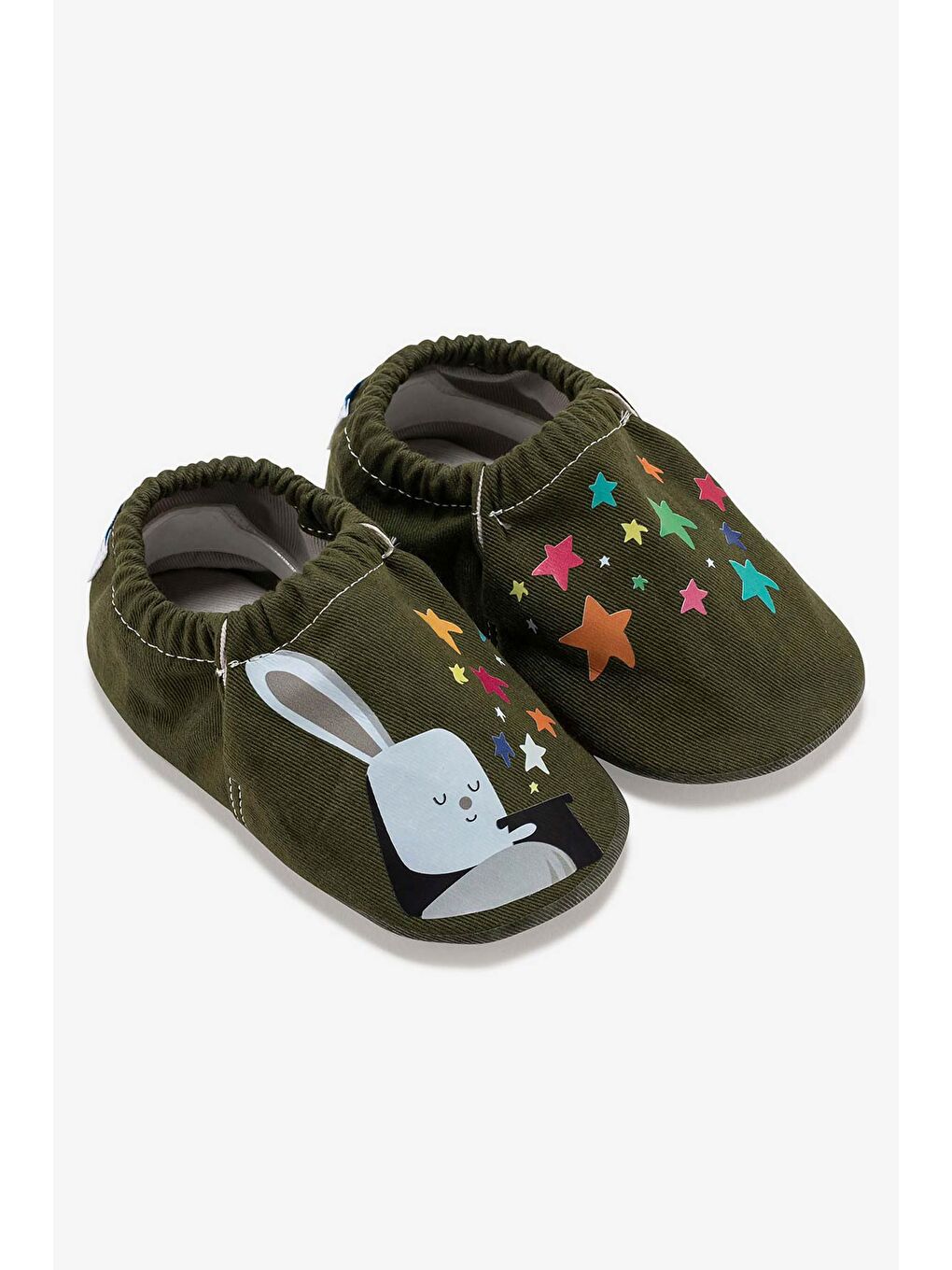 Bunny Wizard Hyper Haki Yeşili Barefoot Akıllı Patik-2