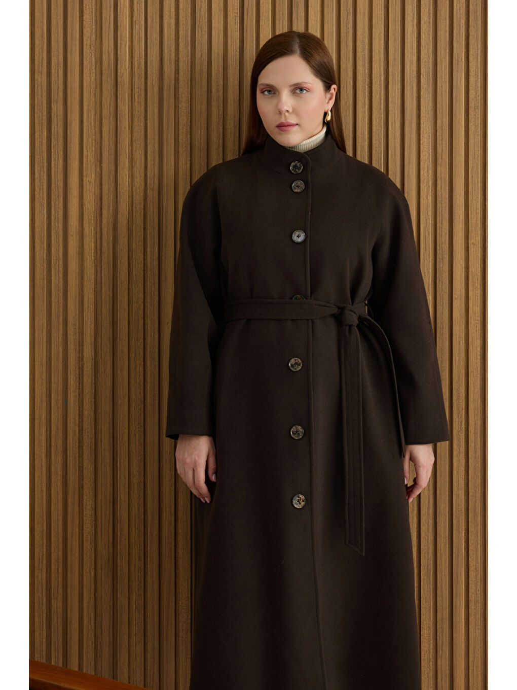 Kahverengi Dik Yaka Kaban-1