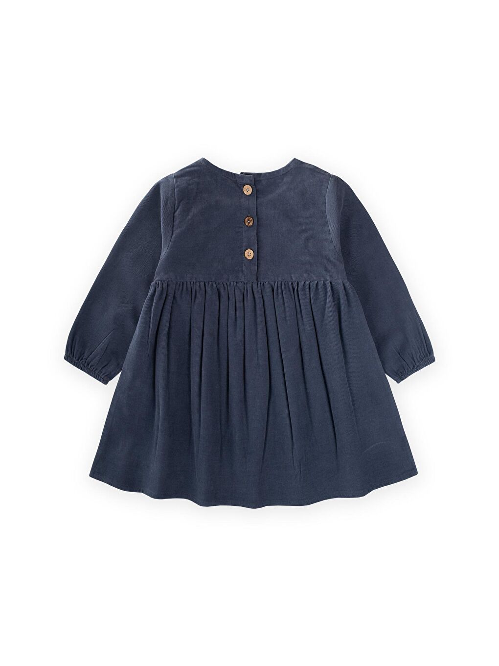 Kadife Elbise 1-8 Yaş Lacivert-1