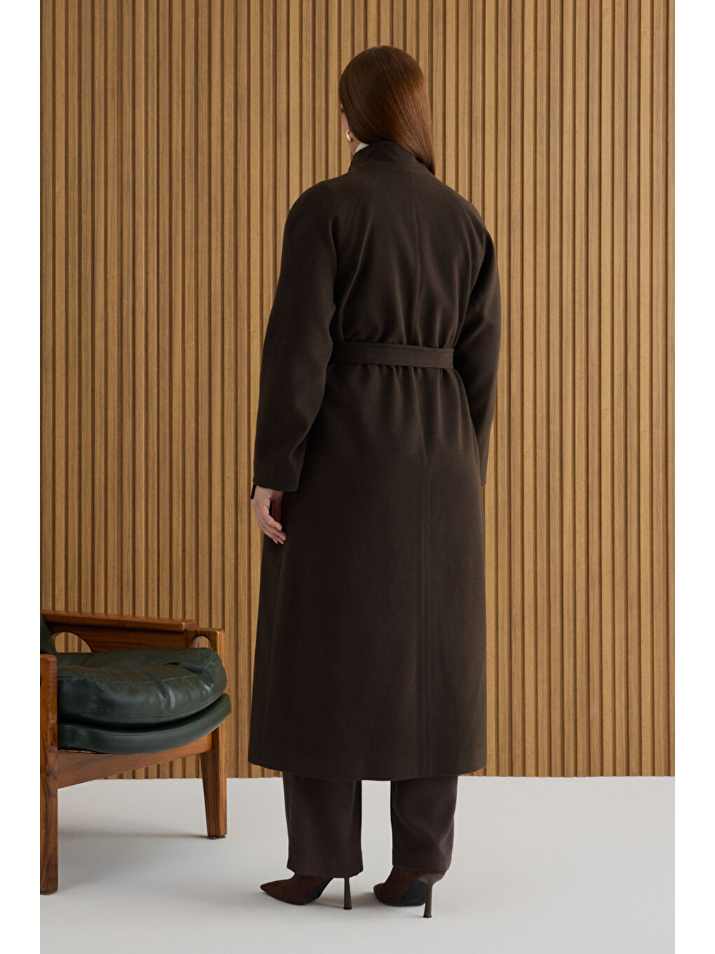 Kahverengi Dik Yaka Kaban-5