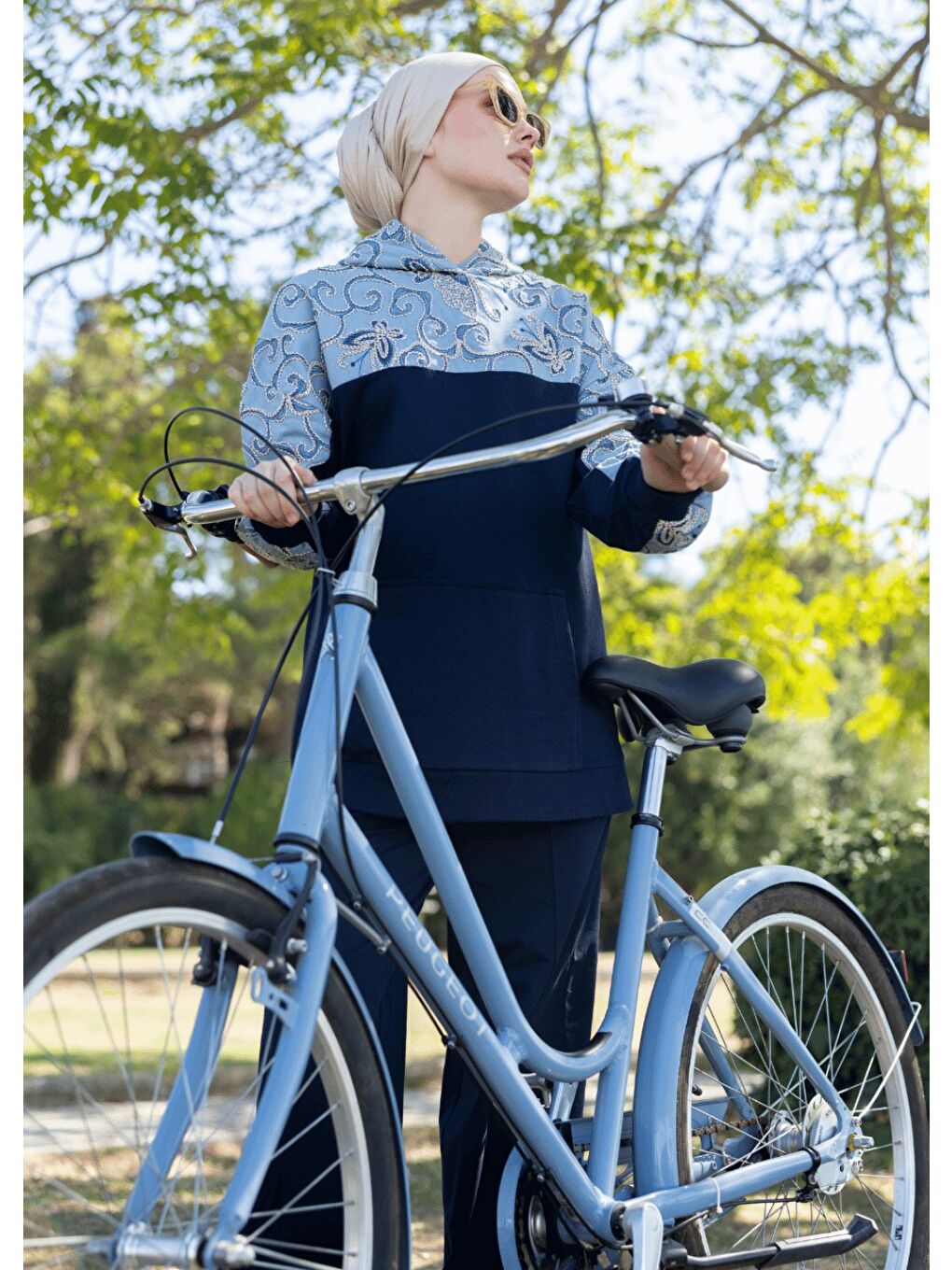 Sweatshirt Lacivert Keten-6