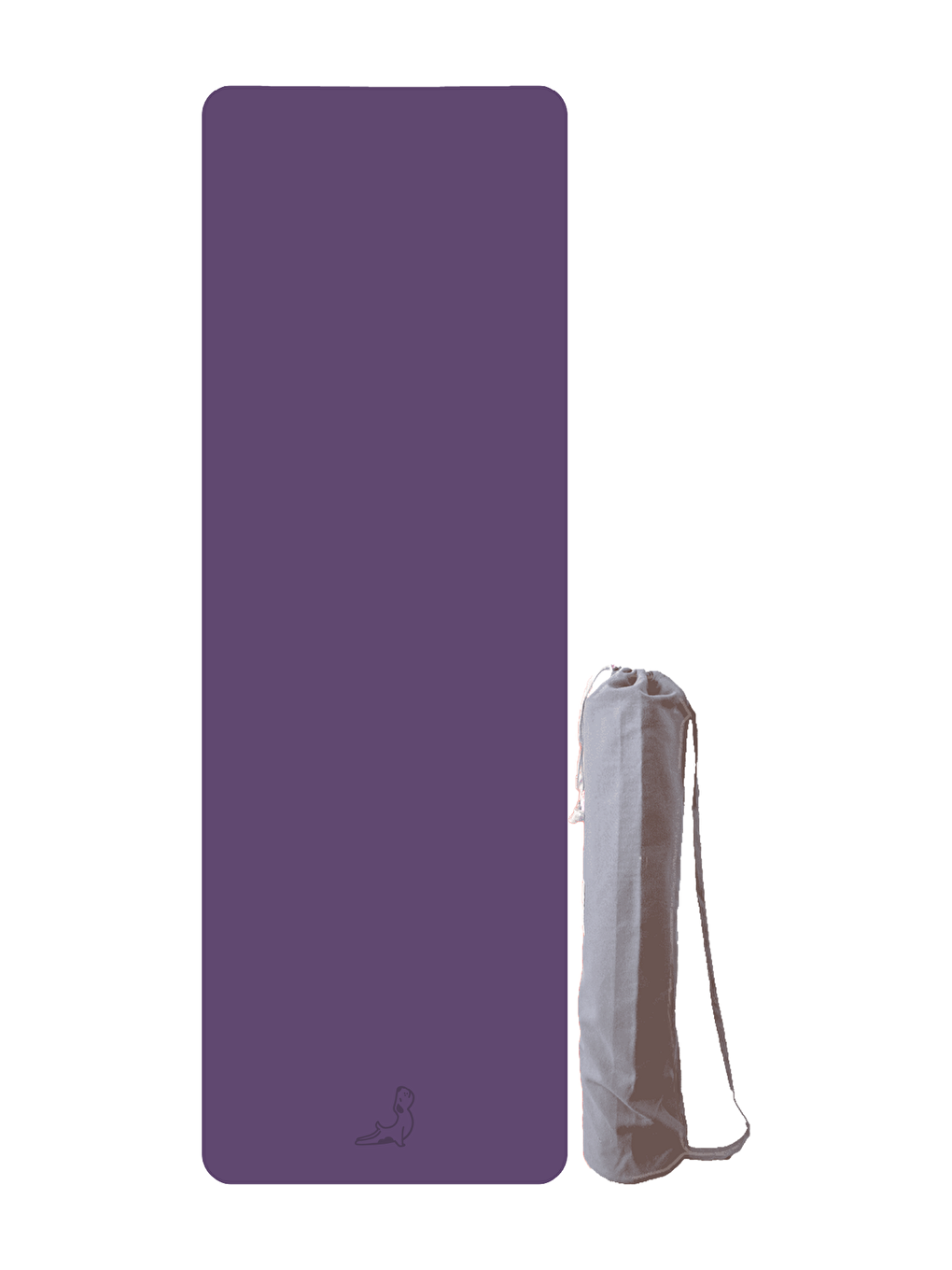 Lean Serisi Mor 4.1 mm Doğal Kauçuk Kaydırmaz Yoga Matı-1