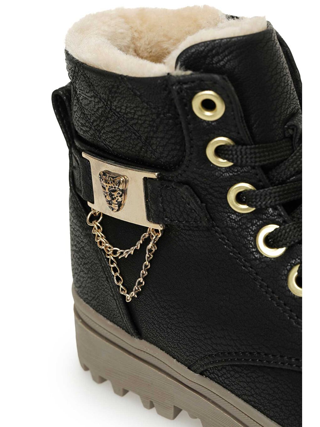 LILY F 5PR Siyah Kız Çocuk Bot-6