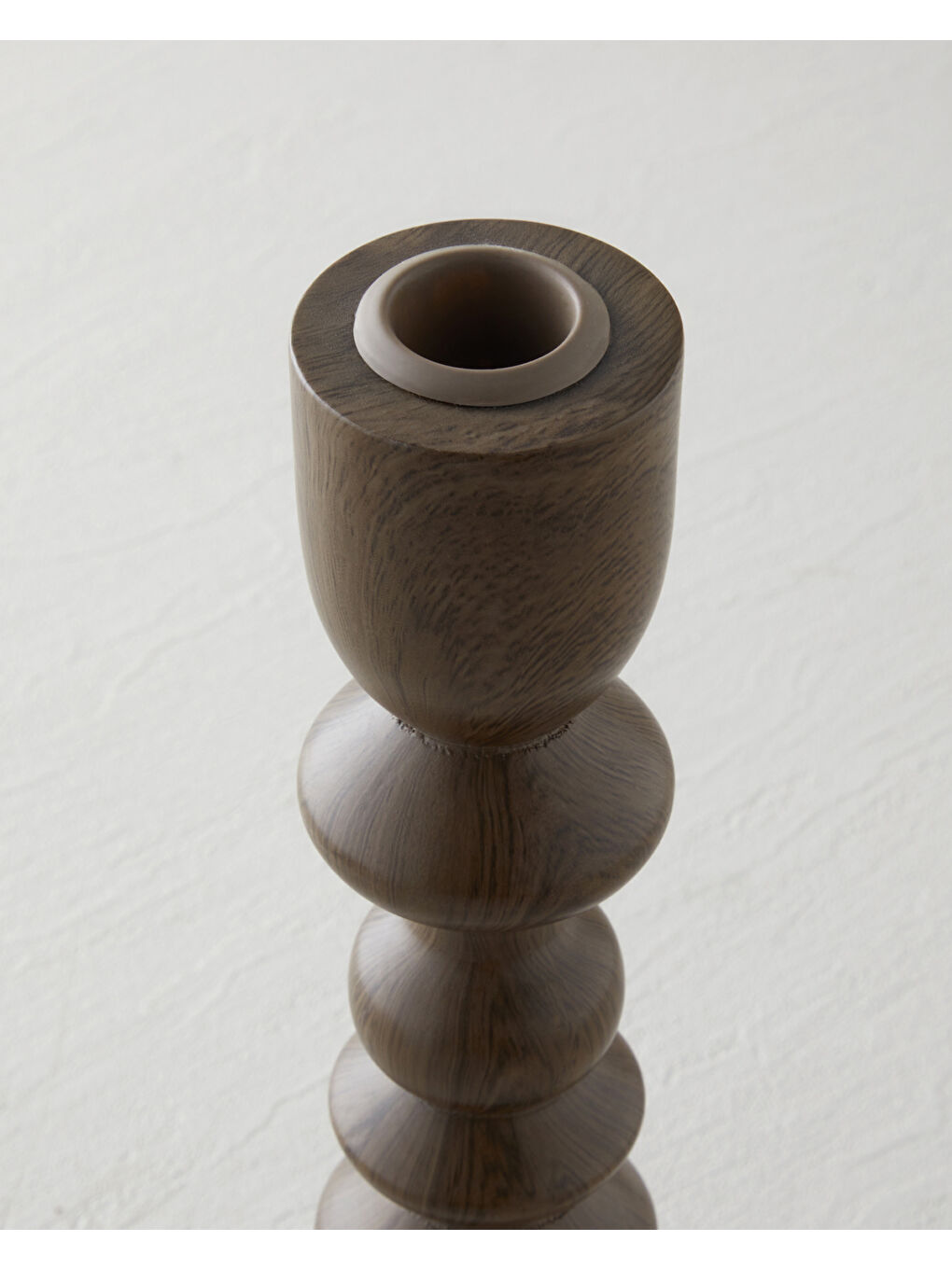 Grace Şamdan 27 cm Koyu Kahverengi-1