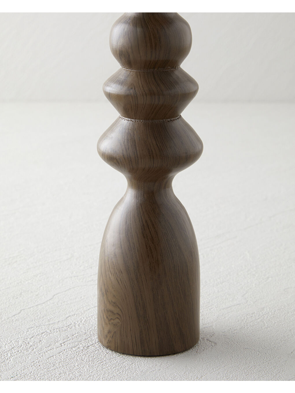 Grace Şamdan 27 cm Koyu Kahverengi-2