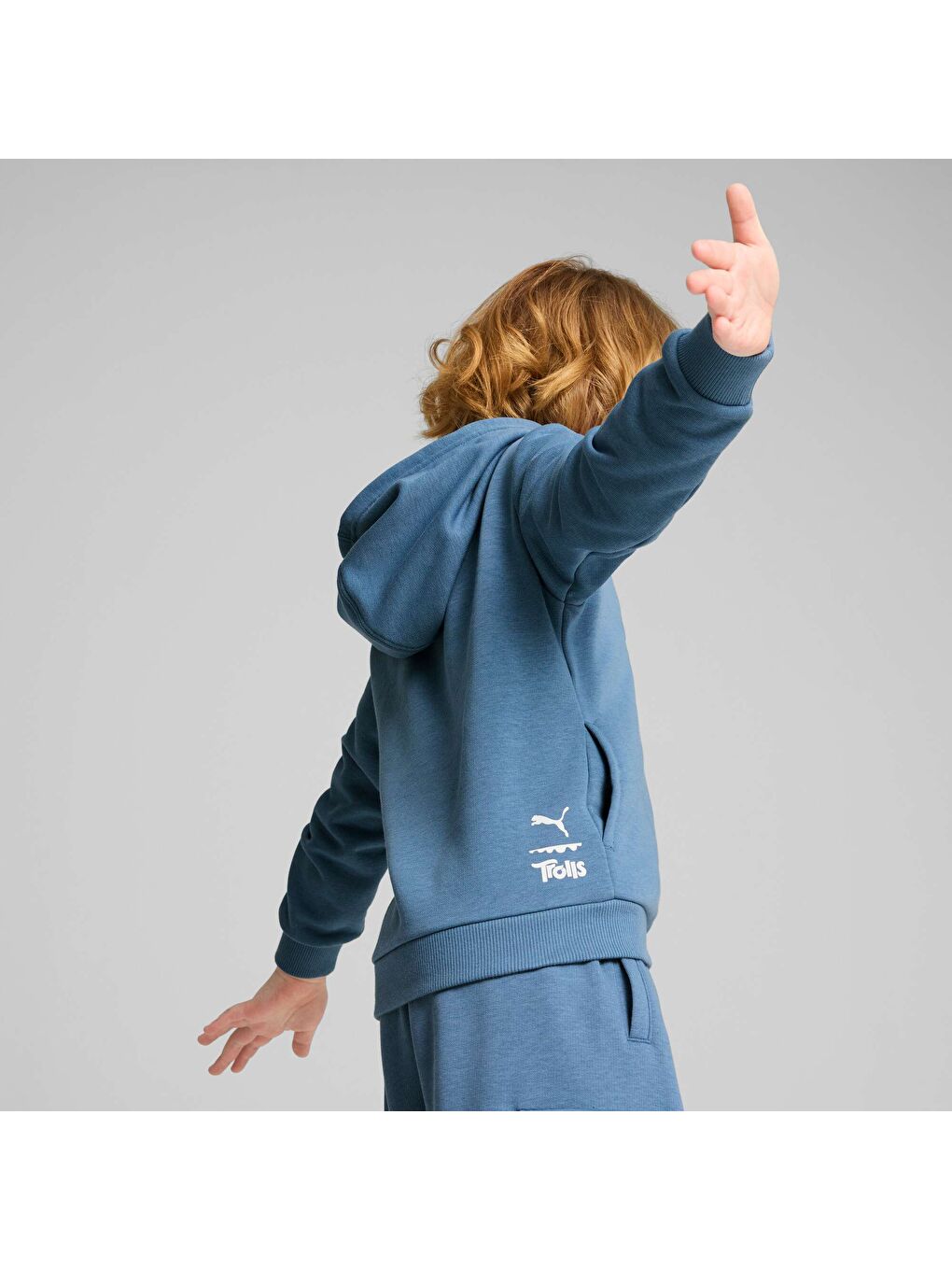 Mavi x TROLLS Çocuk Kapüşonlu Sweatshirt-2
