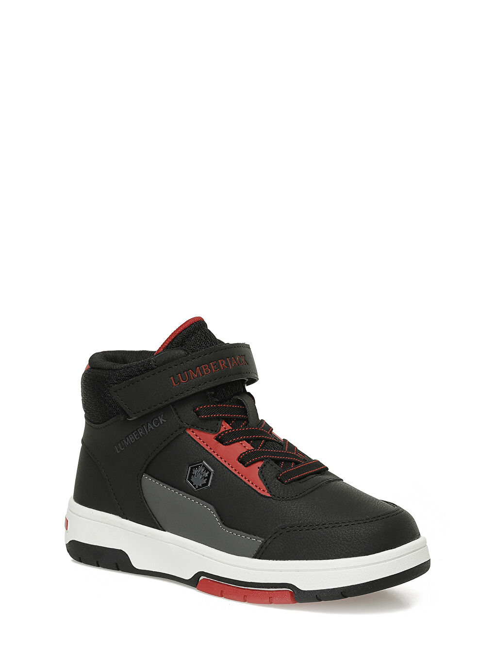 NITRA HI 5PR Siyah Erkek Çocuk High Sneaker-1