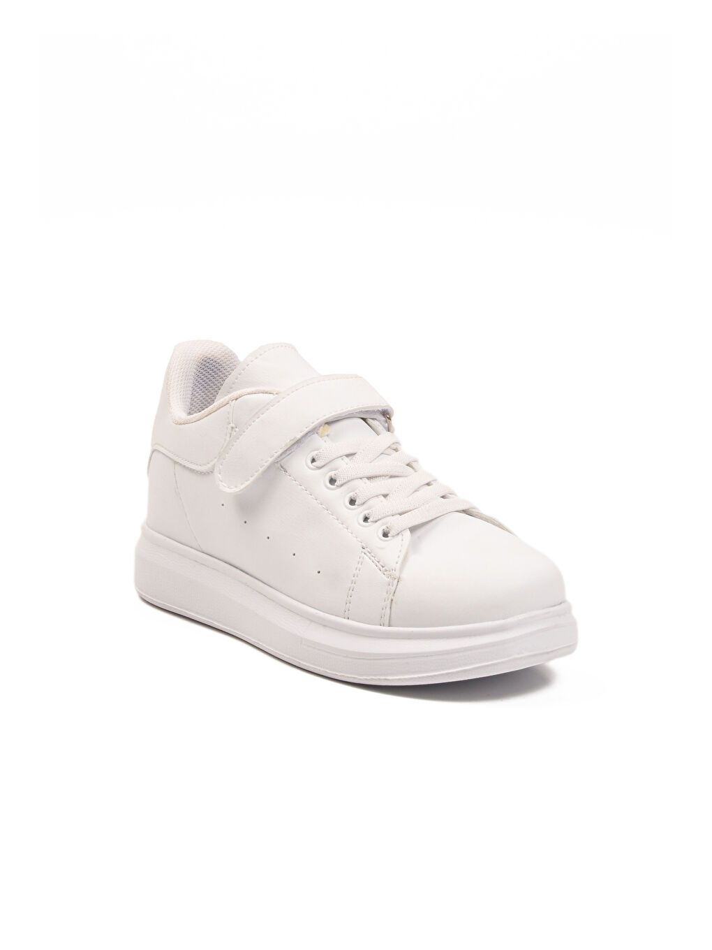 Beyaz Cırtlı Hafif Unisex Çocuk Spor Ayakkabı 2540-26K F-2