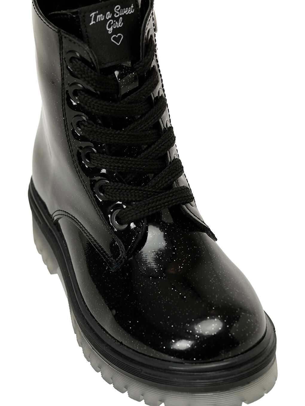 ALESSIA F 5PR Siyah Kız Çocuk Worker Bot-6