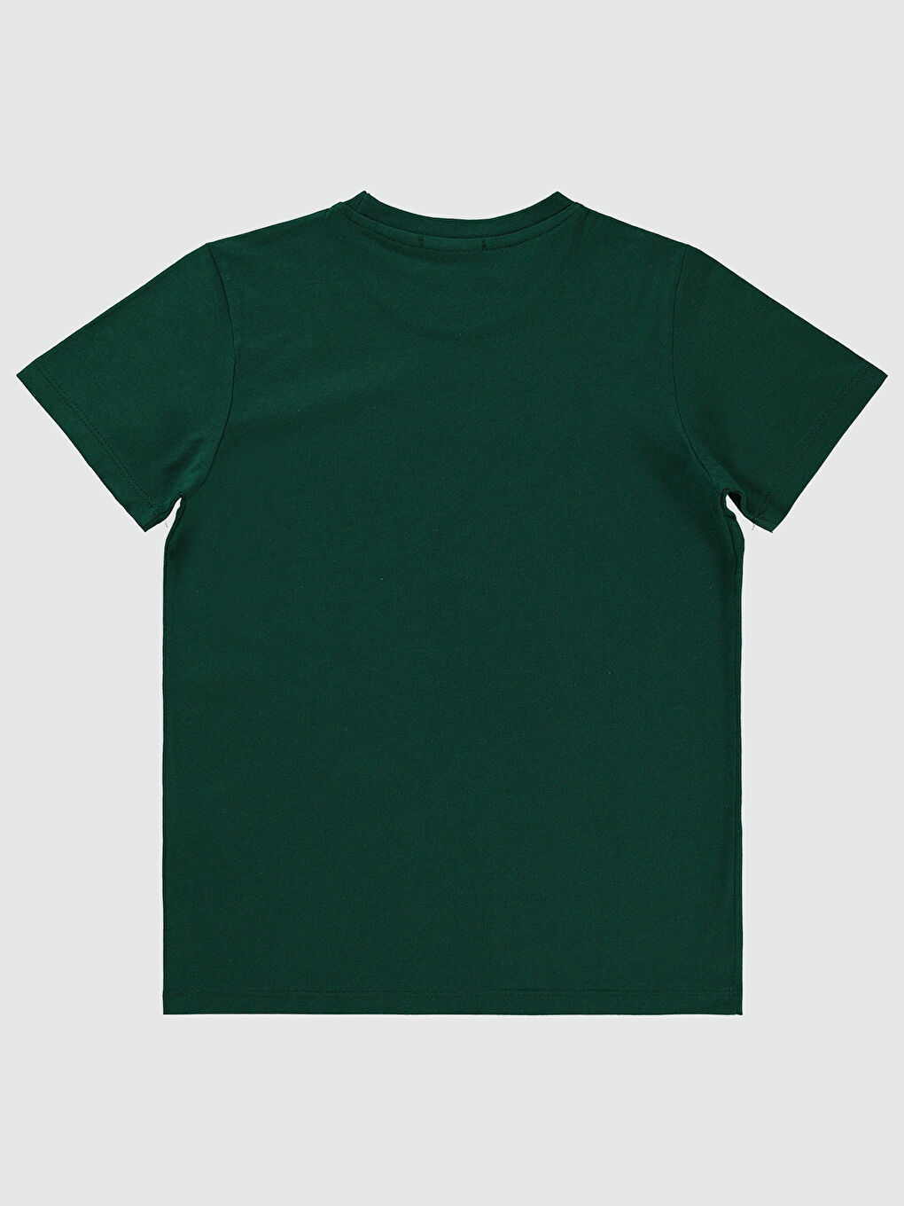 Boys Erkek Çocuk Tişört 10-13 Yaş Zümrüt Yeşili-1