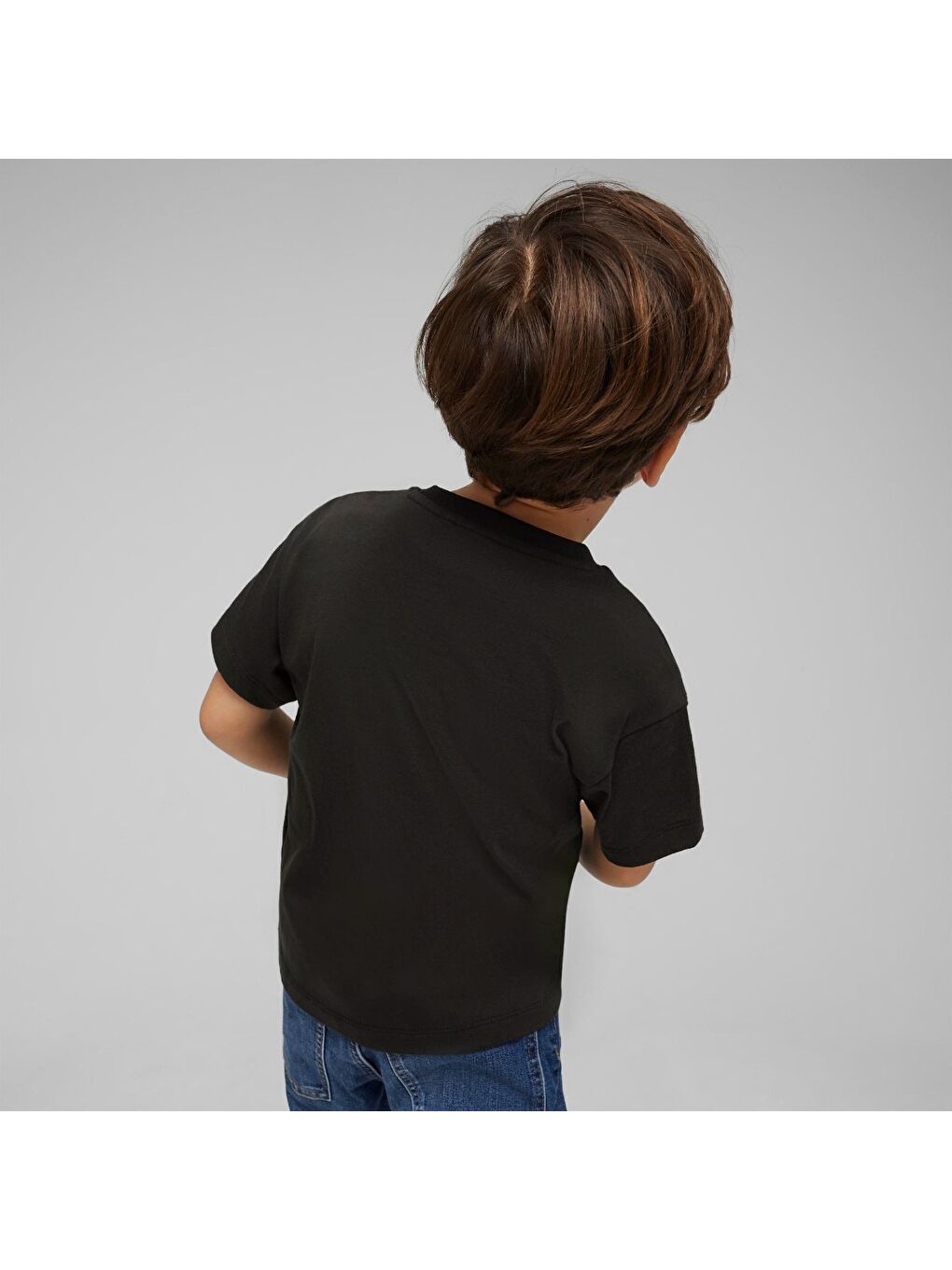 X Trolls Graphic Erkek Çocuk Siyah Yuvarlak Yaka Tişört-2