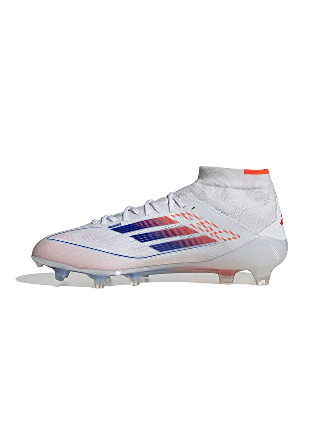 F50 Elite Mid Fg W Unisex Çim Zemin Kramponu Id9203 Beyaz-4
