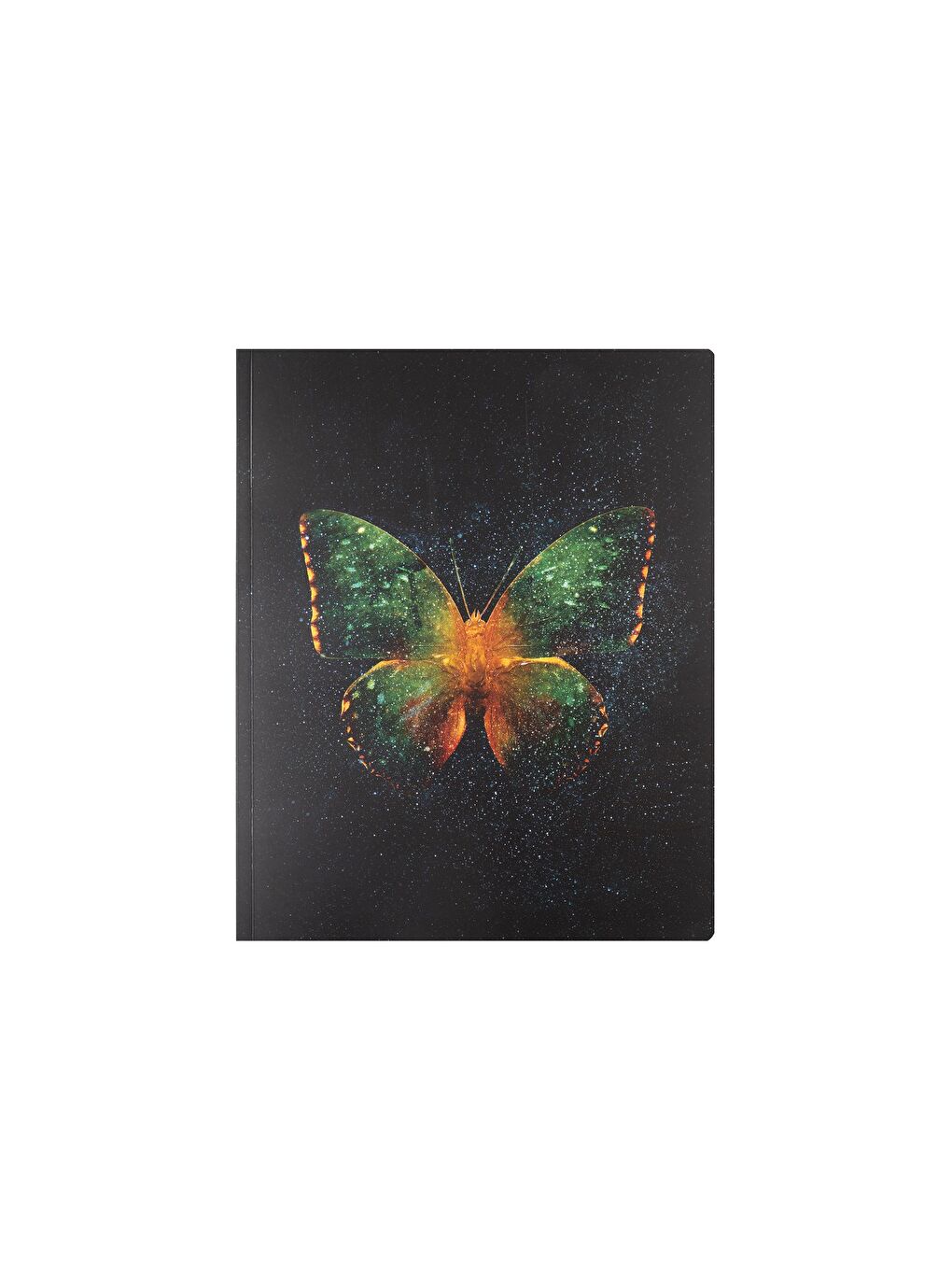 Keskin Color 13x16.5 Kareli Defter Bind-Note Butterfly - Yeşil