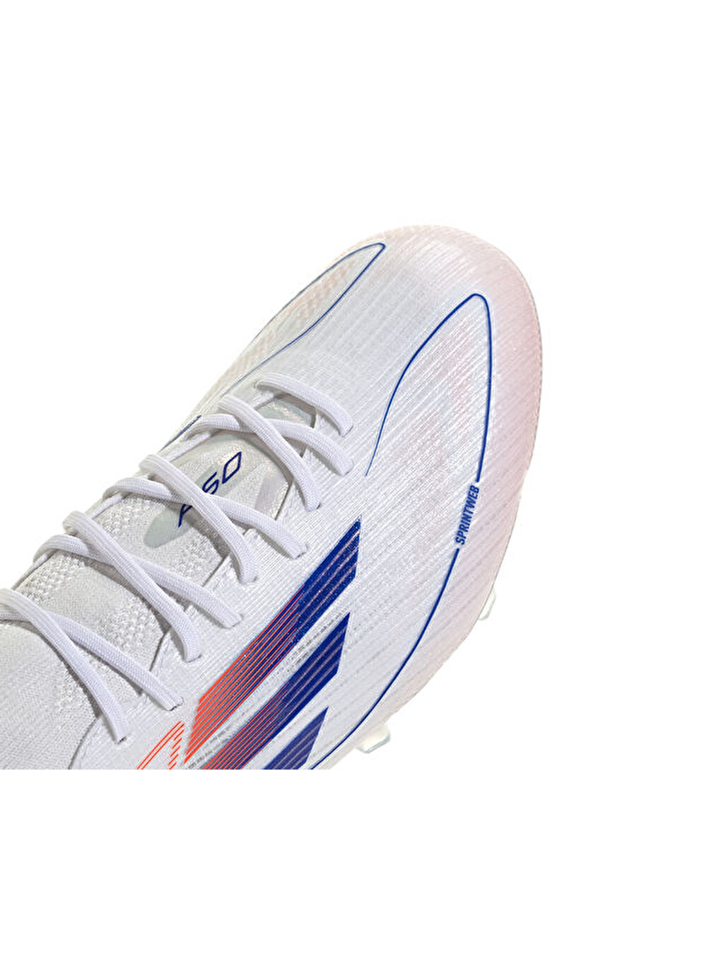 F50 Elite Mid Fg W Unisex Çim Zemin Kramponu Id9203 Beyaz-9