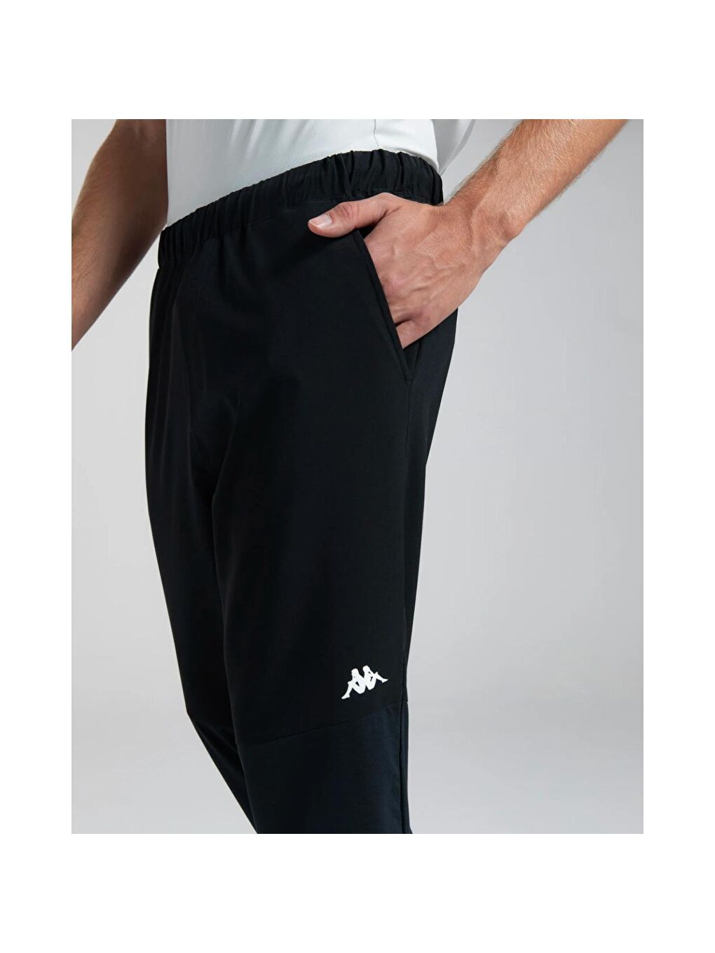 Logo Demon Erkek Siyah Eşofman Altı-1