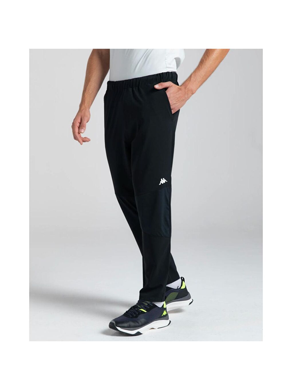 Logo Demon Erkek Siyah Eşofman Altı-2