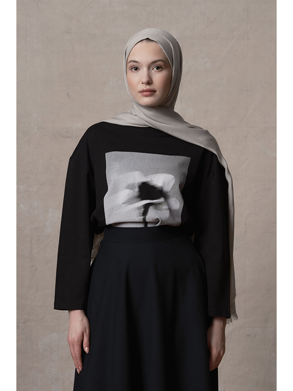 Modal Şal Gri-2