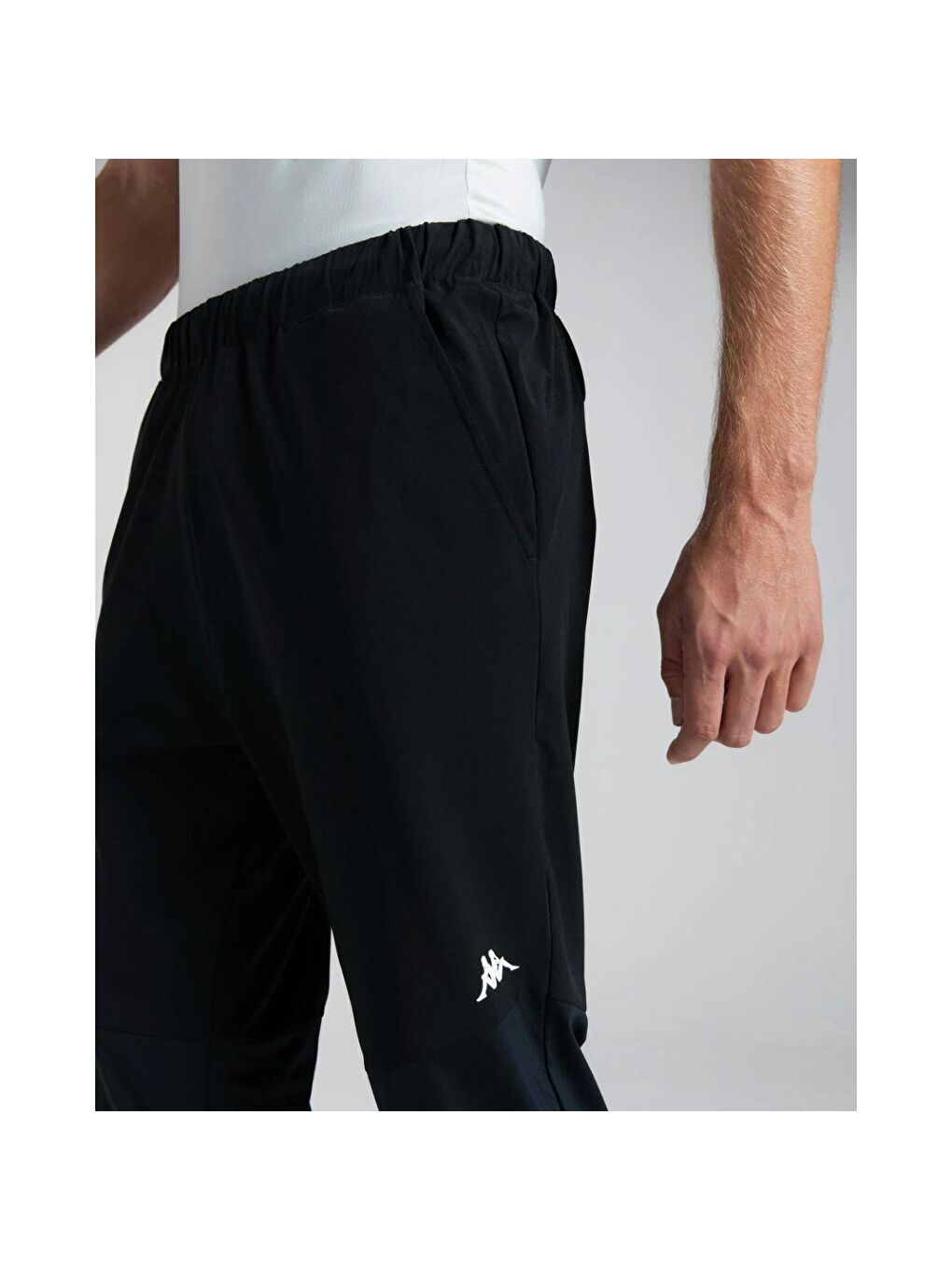 Logo Demon Erkek Siyah Eşofman Altı-3