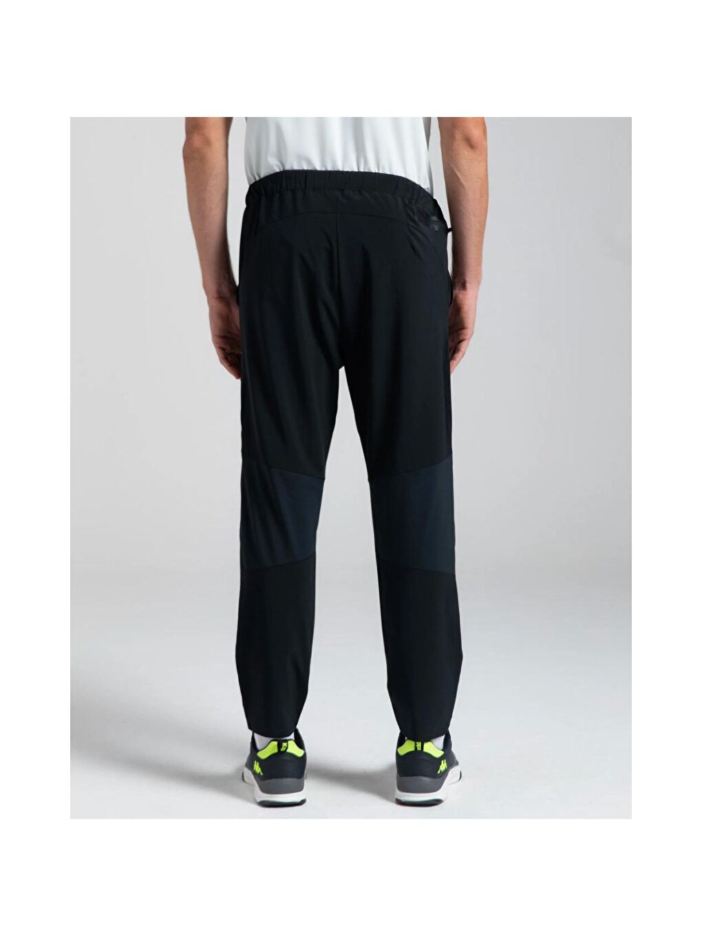 Logo Demon Erkek Siyah Eşofman Altı-4