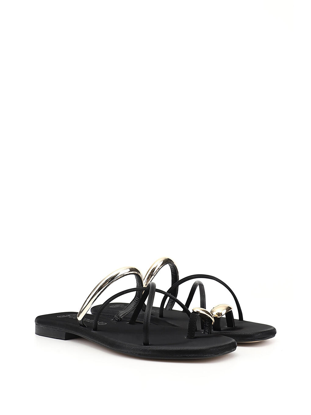 Siyah Kadın SİYAH Parmak Arası Terlik-1