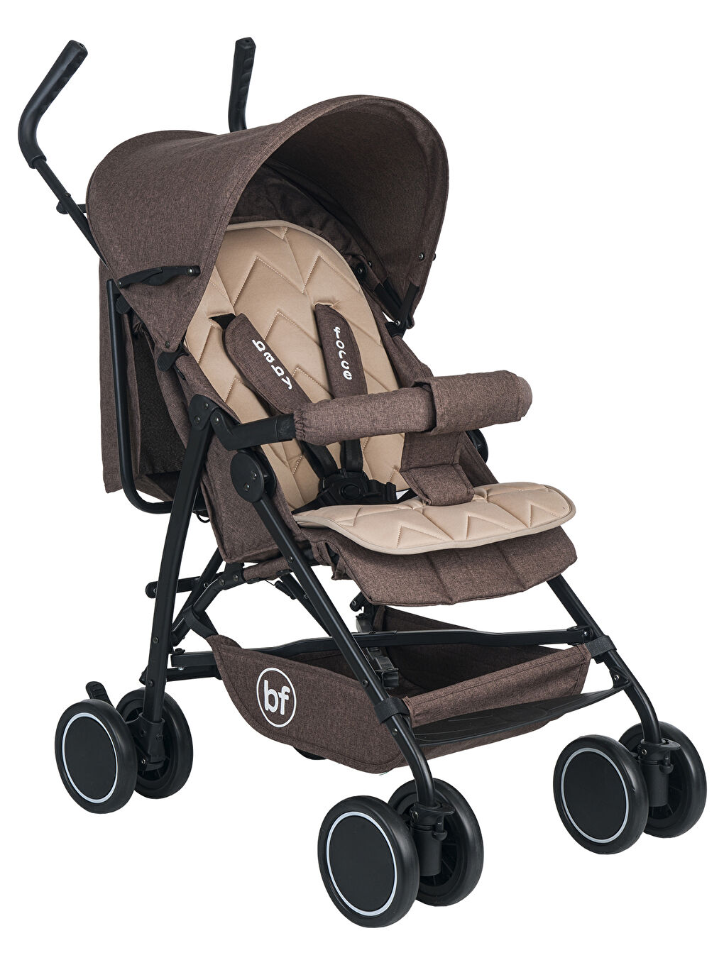 Joy Plus Baston Bebek Arabası Kahve