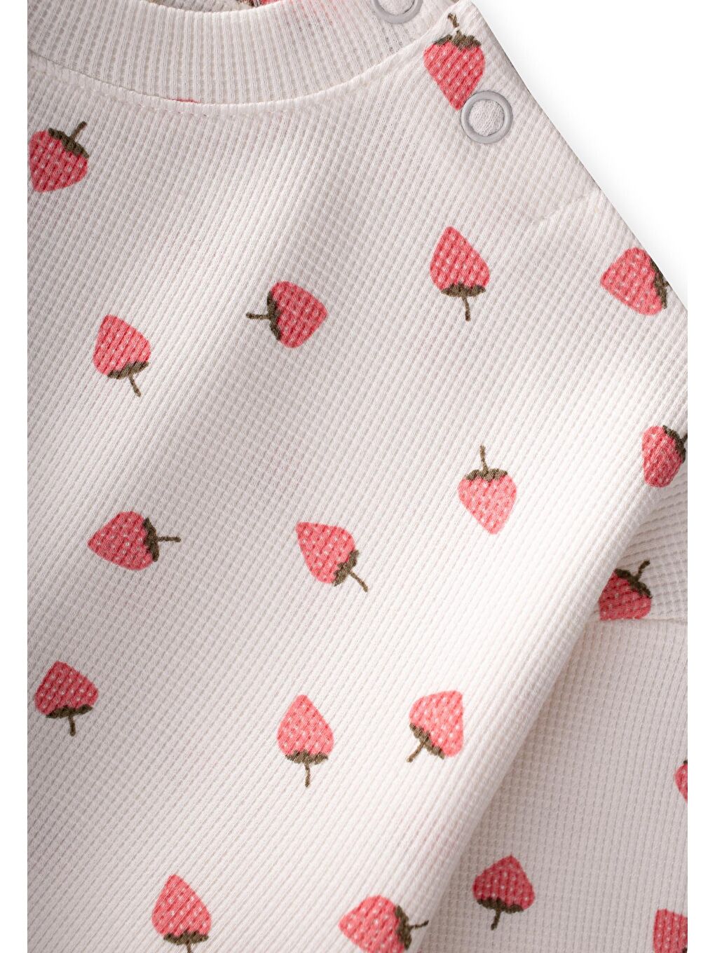 Desenli Waffle Takım1-5 Yaş Ekru-2