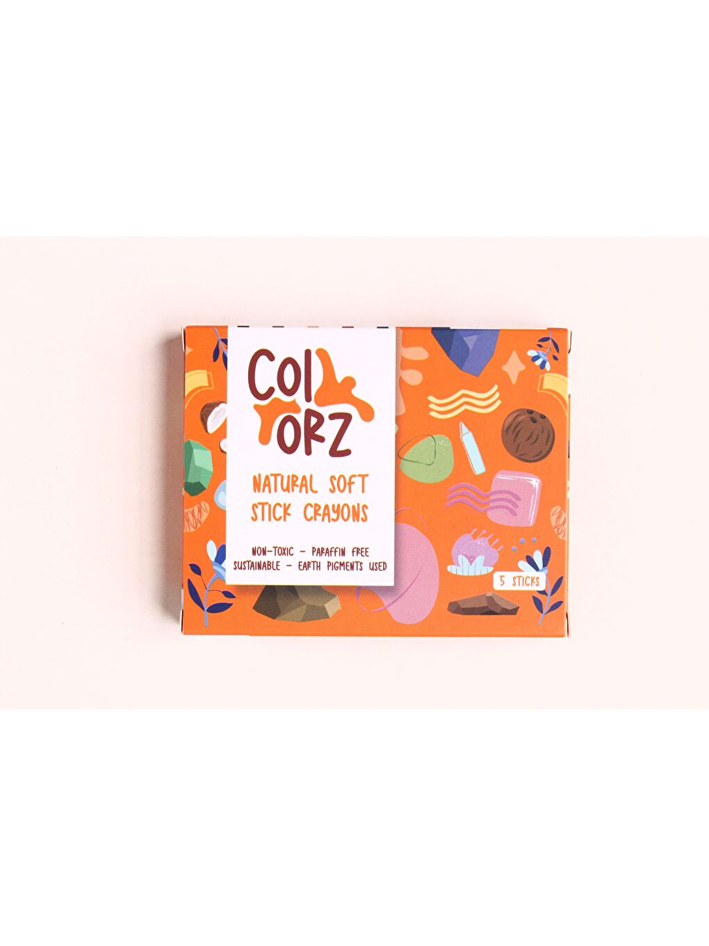 5'li Yumuşak Pastel Boya Kalemi Seti-1