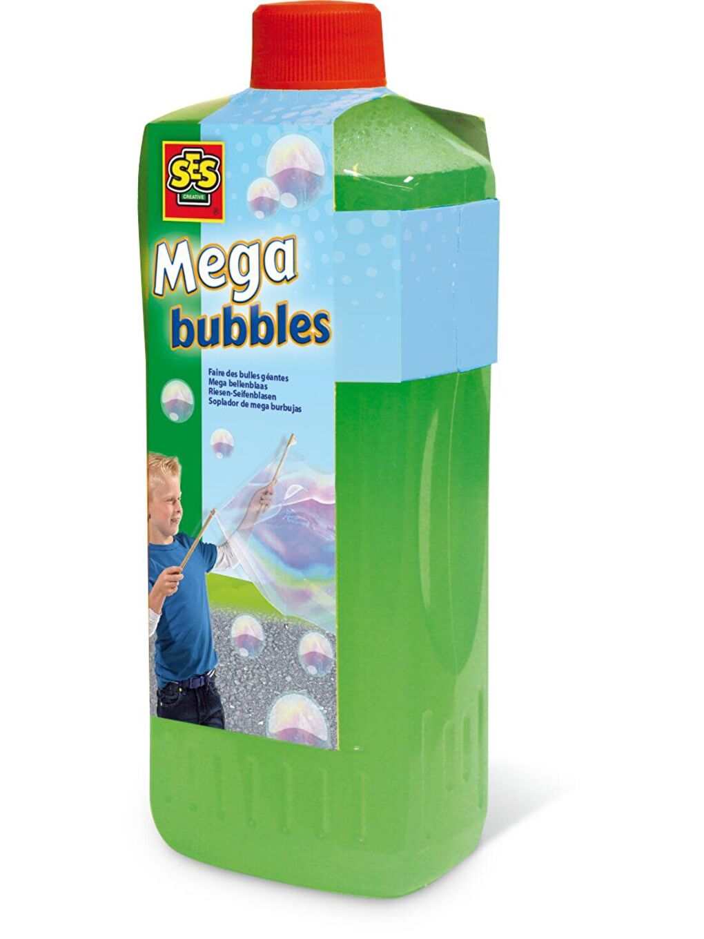 SES Creative Karışık Mega Köpük Baloncuk Solüsyonu (750 ml) - 1