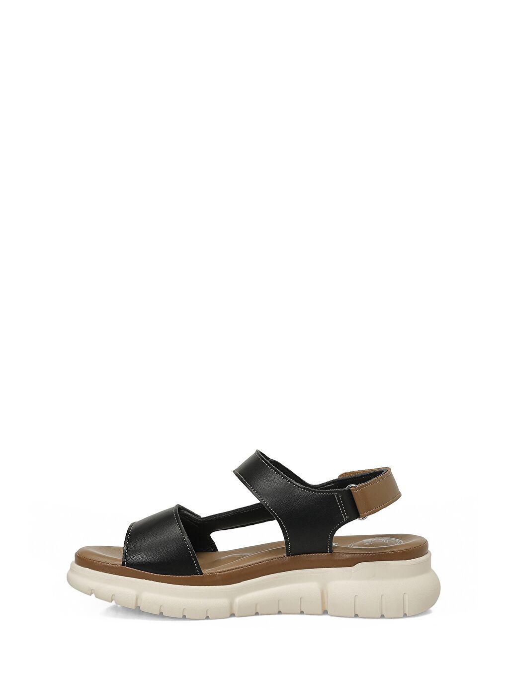 105798.Z Siyah Kadın Comfort Sandalet-2
