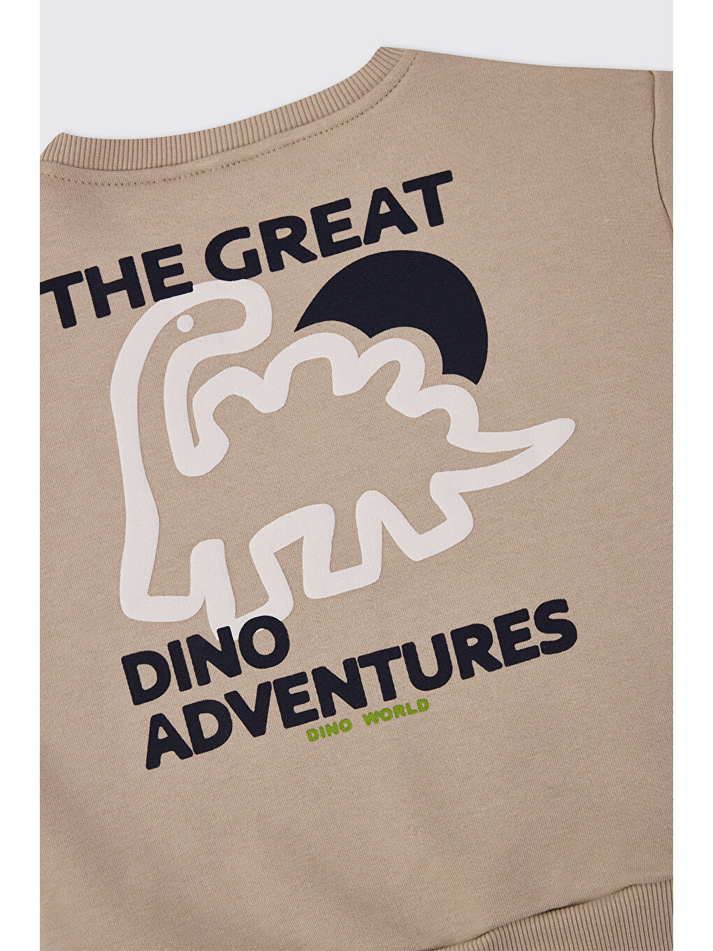 Kahverengi Erkek Bebek Sütlü Kahve Sweatshirt-2