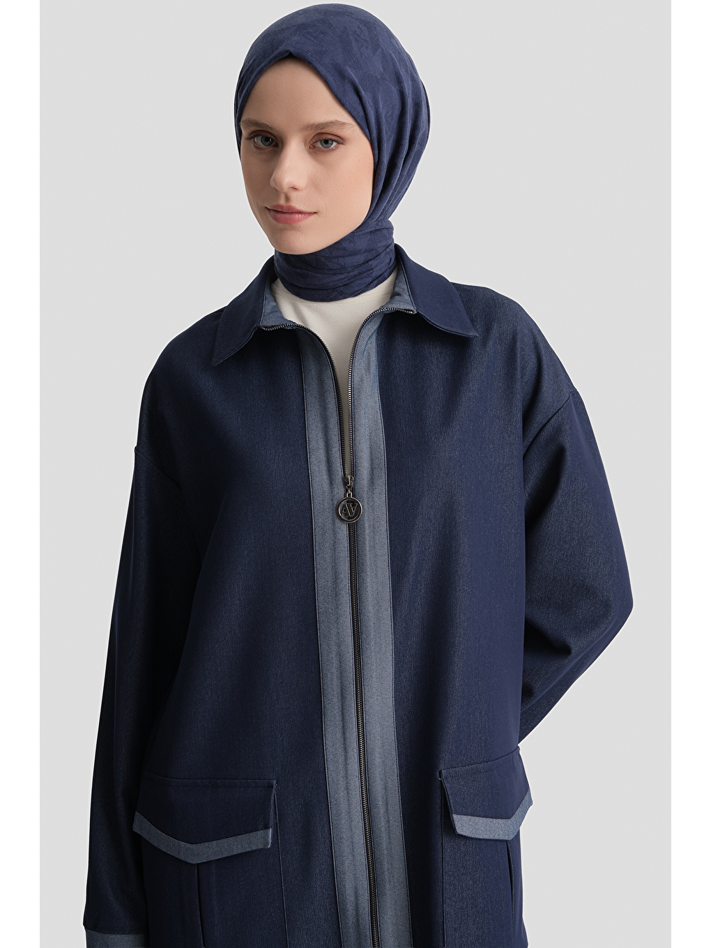 Mixli Denim Kap İndigo-1