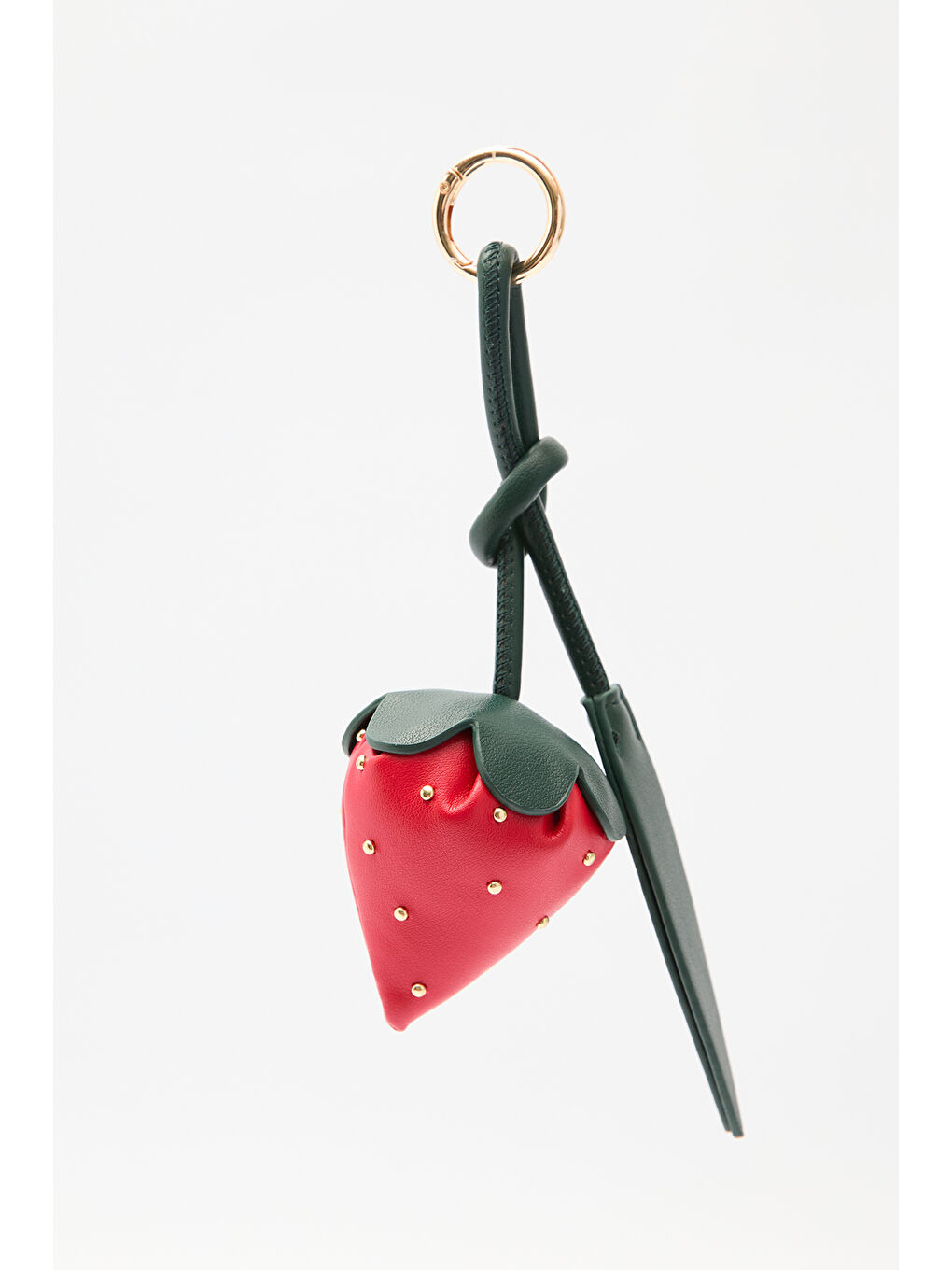 Karışık Strawberry Deri Çanta Charmı Standart-1