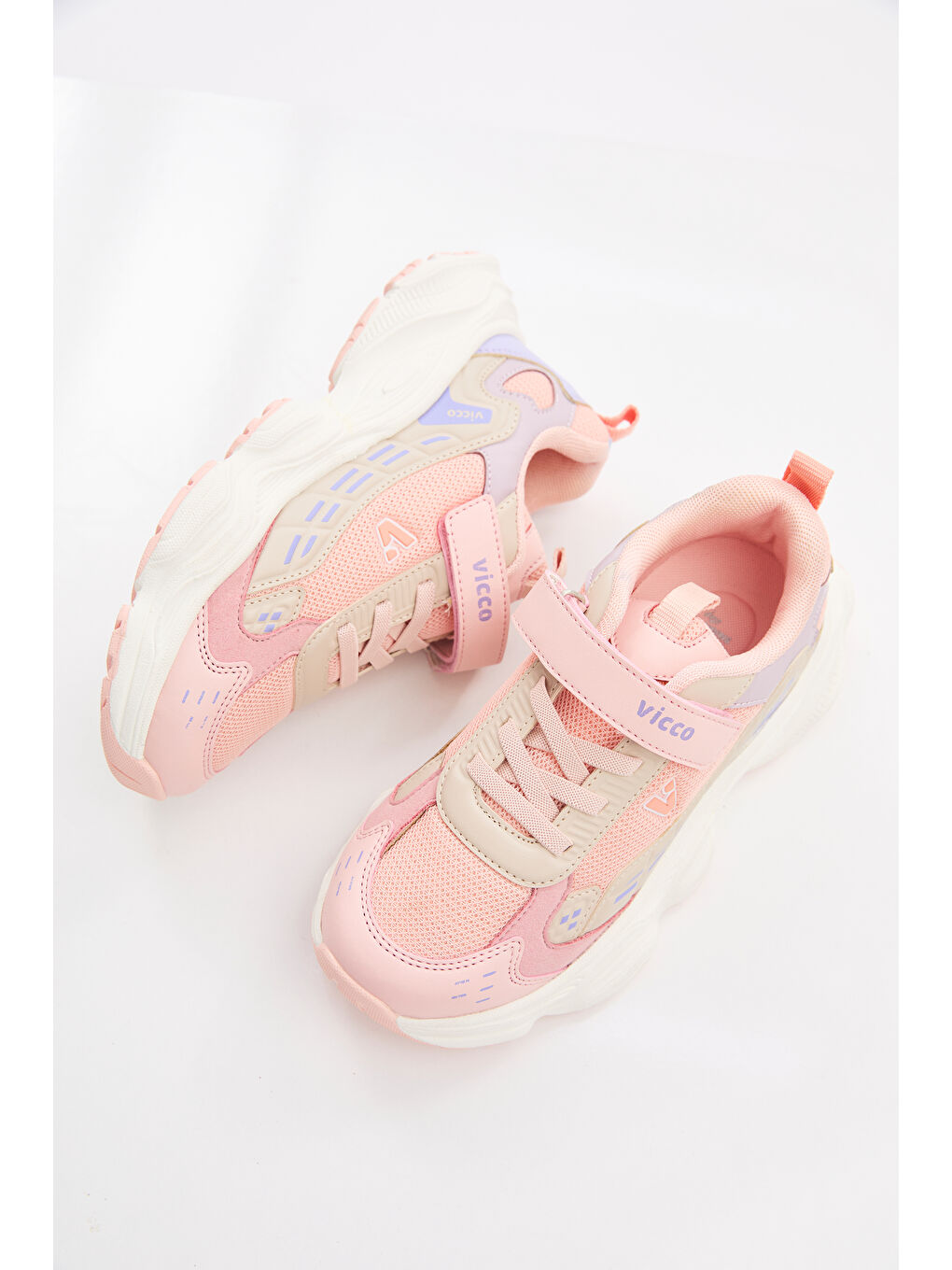 Pembe Tag Basic Kız Bebek Pudra Spor Ayakkabı-5