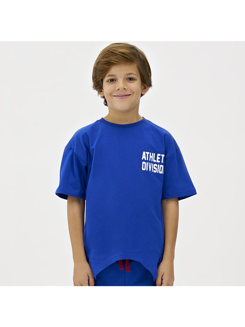 Panço Saks Erkek Çocuk  Baskı Detaylı T-Shirt - 1