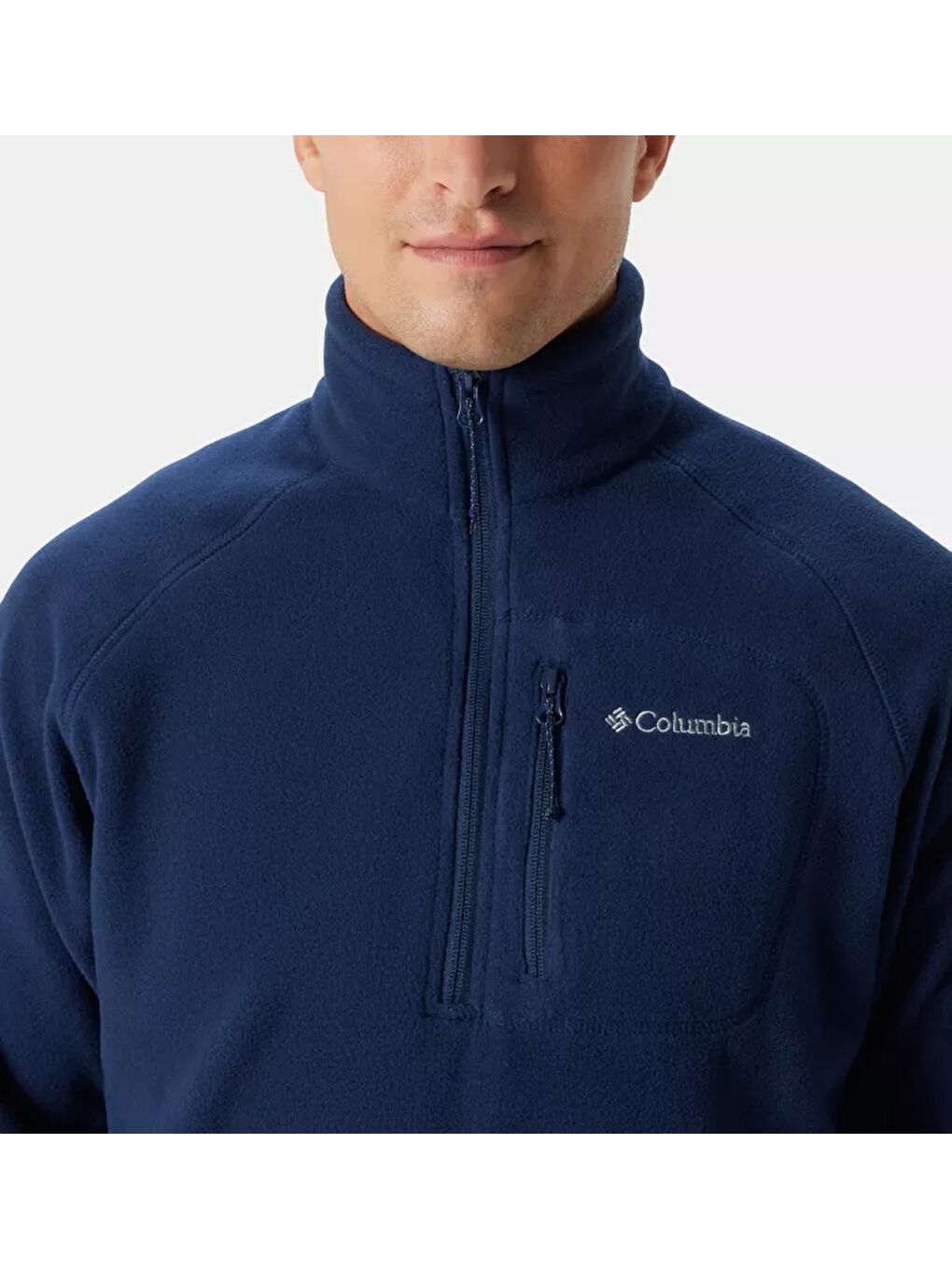 Columbia Fast Trek III Half Zip Fleece Erkek Yarım Fermuarlı Polar Üst Lacivert XM6410-468 - 1