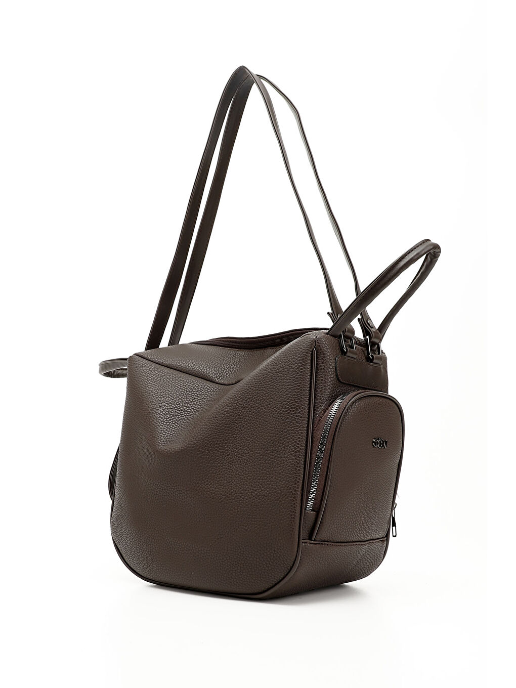 Kahverengi Kadın ÇİKOLATA KAHVE El Omuz Ve Sırt Çantası-1