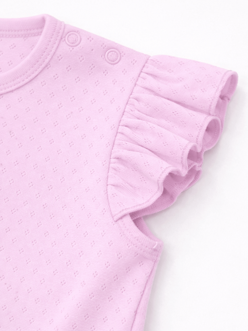 Lila Bisiklet Yaka Baskılı Kız Bebek Jakarlı Kısa Tulum-2