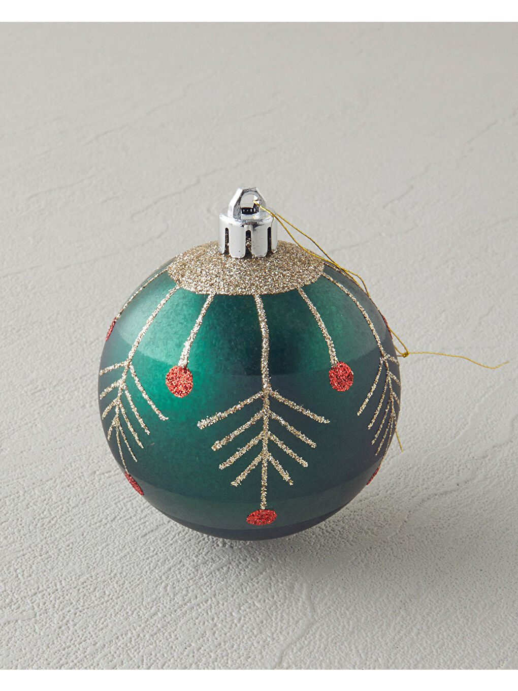 Lyra Yılbaşı Ağacı Süsü Yeşil-Kırmızı-2