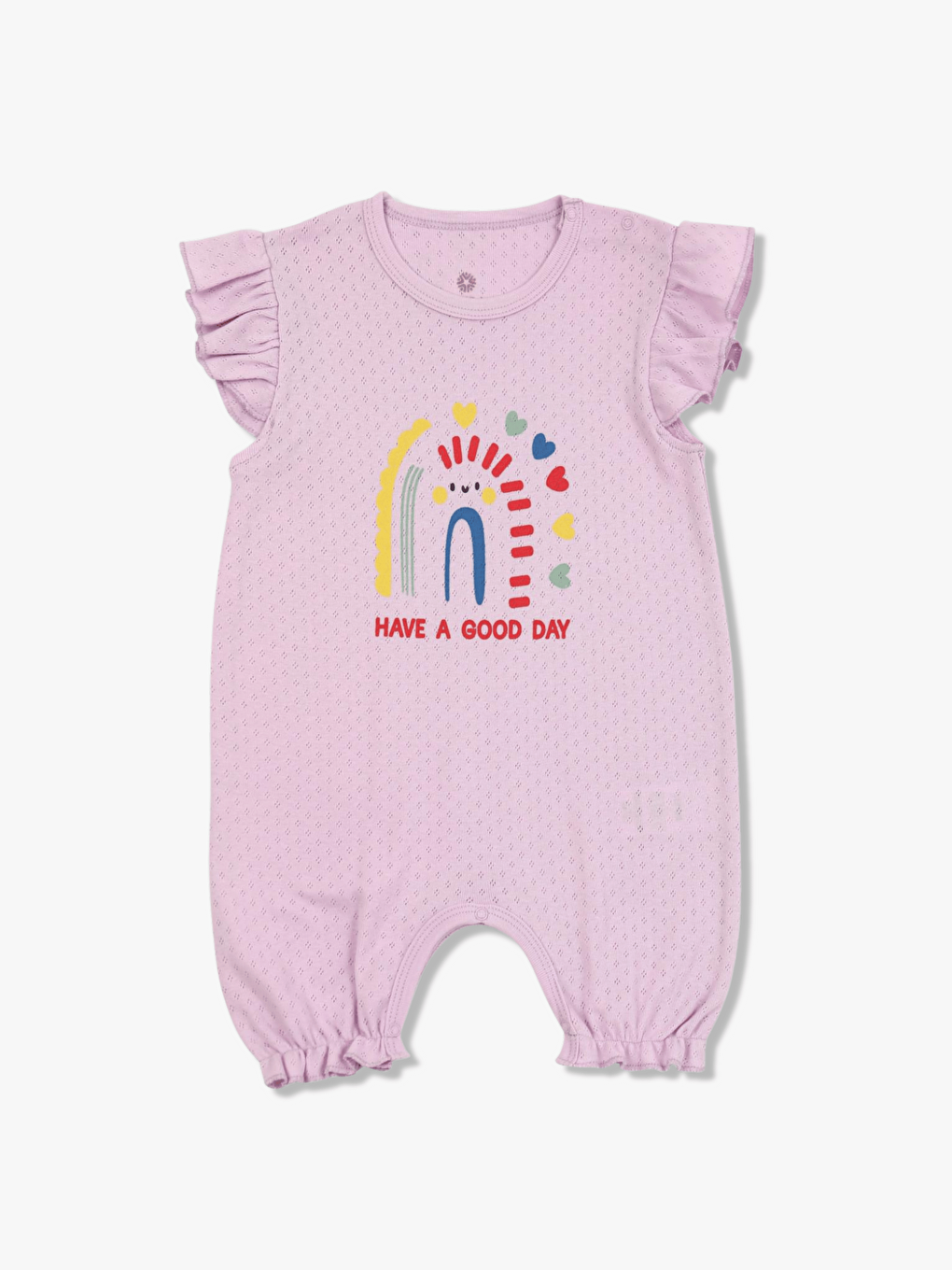 Lila Bisiklet Yaka Baskılı Kız Bebek Jakarlı Kısa Tulum-4