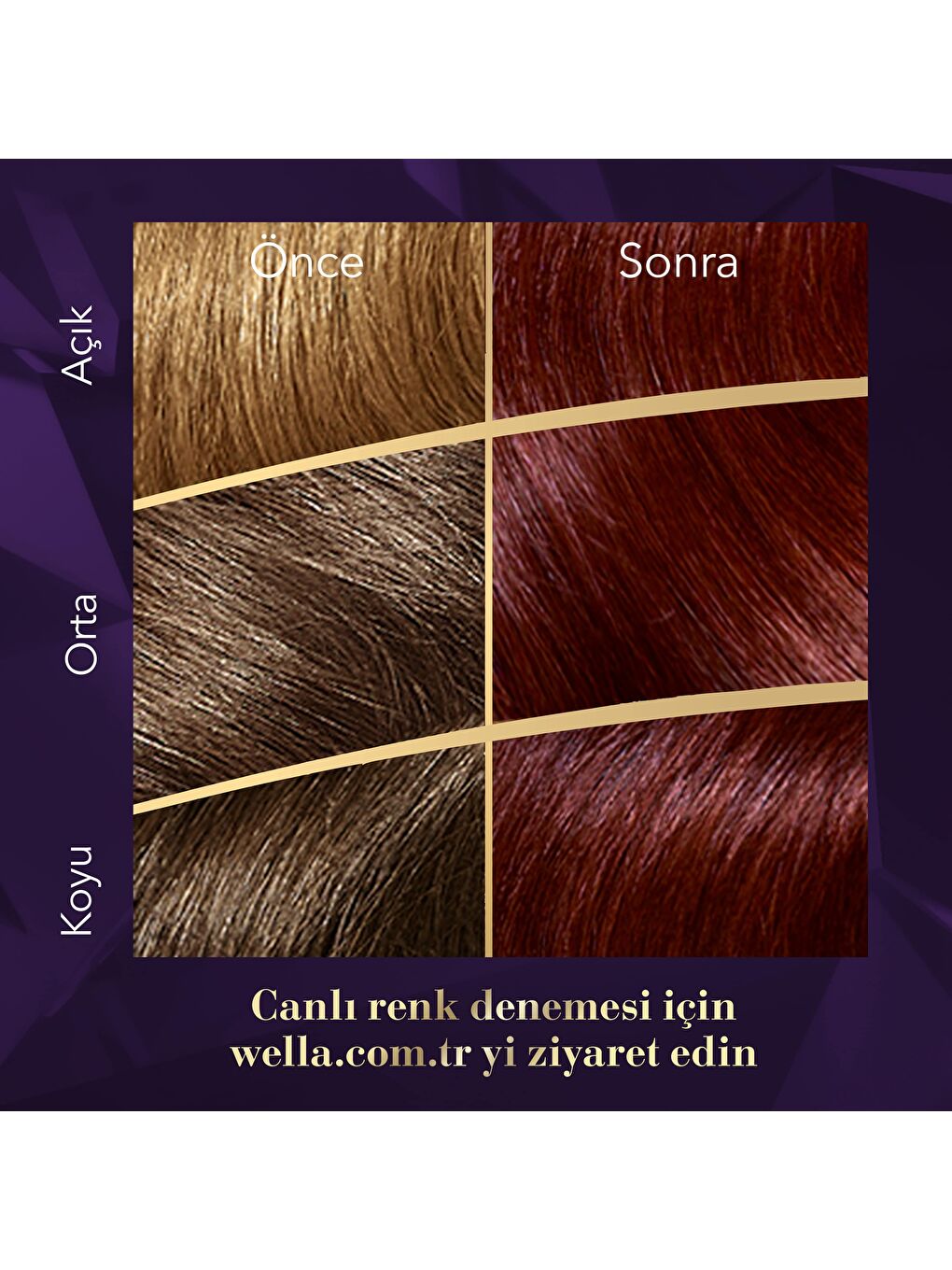 Wella Renksiz Koleston Supreme Kit 44/46 Koyu Ateşli Kızıl *18 - 3