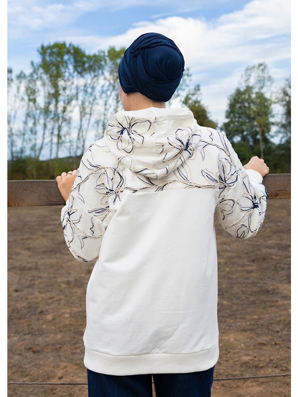 Sweatshirt Ekru Keten-2