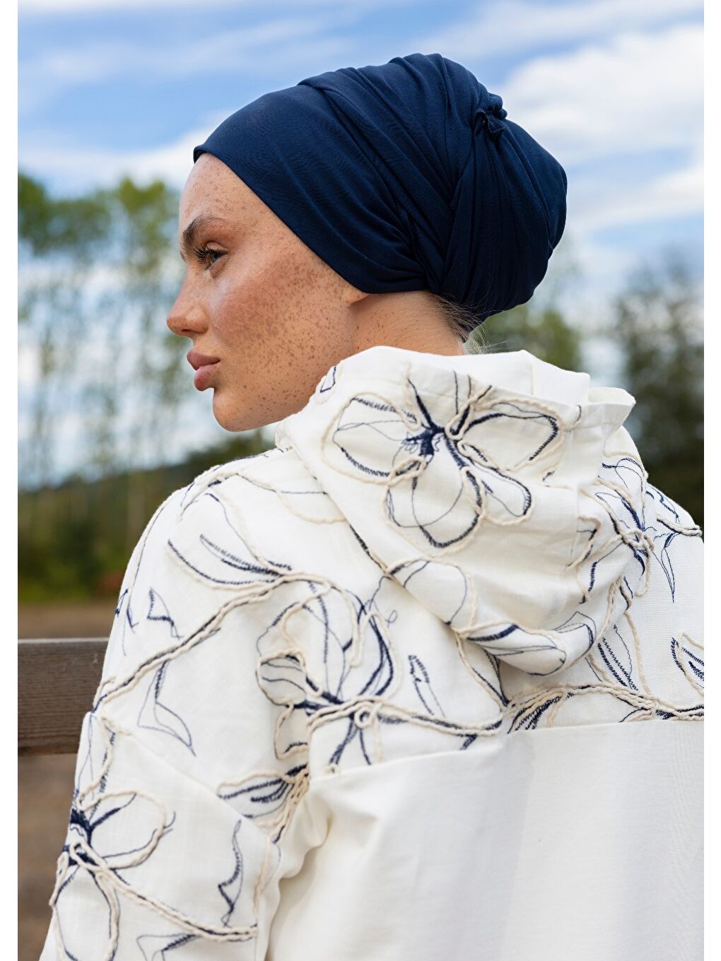 Sweatshirt Ekru Keten-4