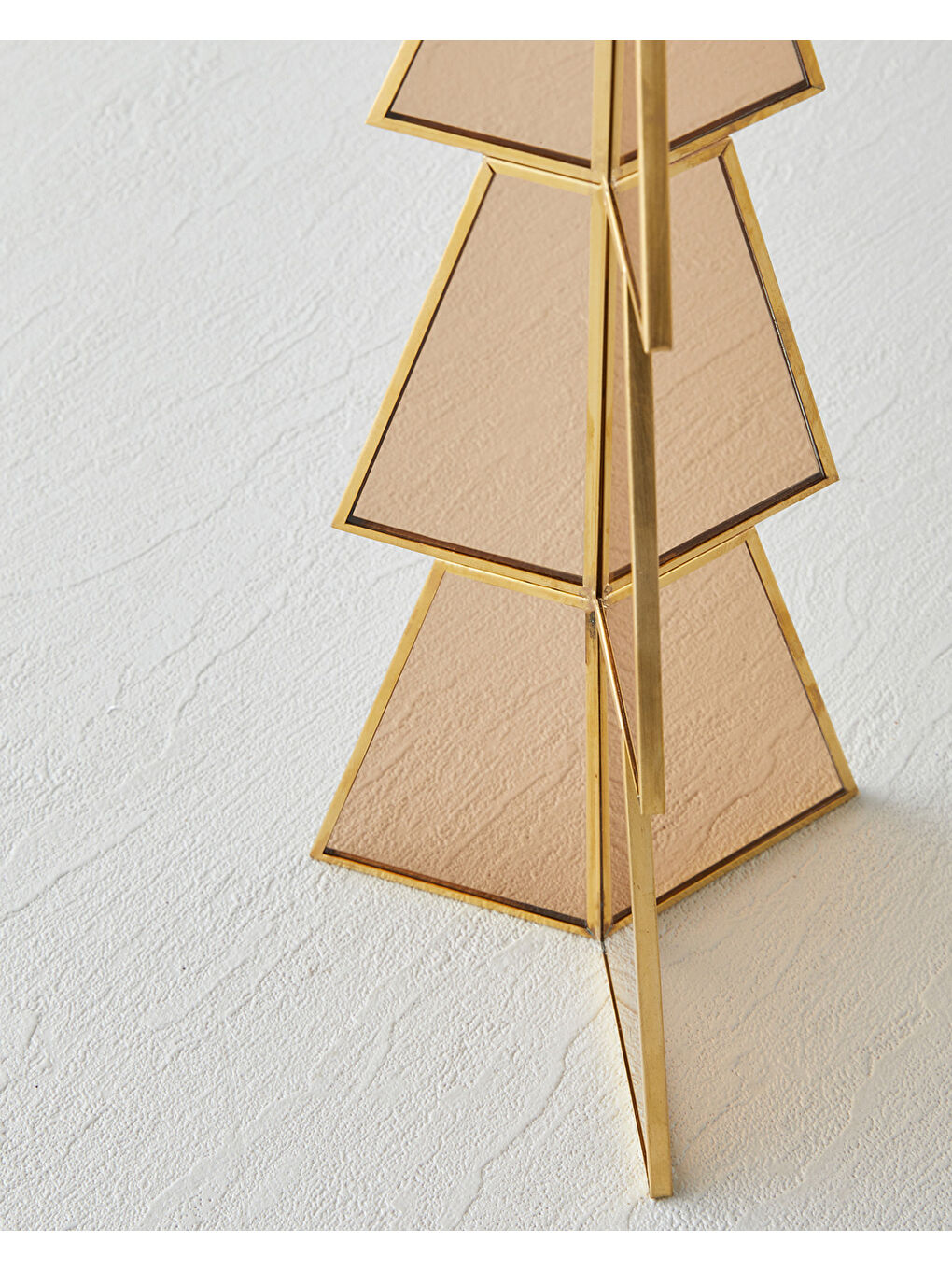 Sarı Asya Metal Dekoratif Obje 30,5 cm Gold-2