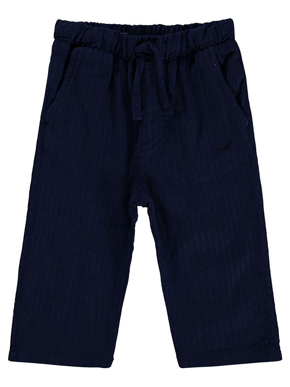 Baby Yelken Nakışlı 6-18 Ay Pantolon - Lacivert